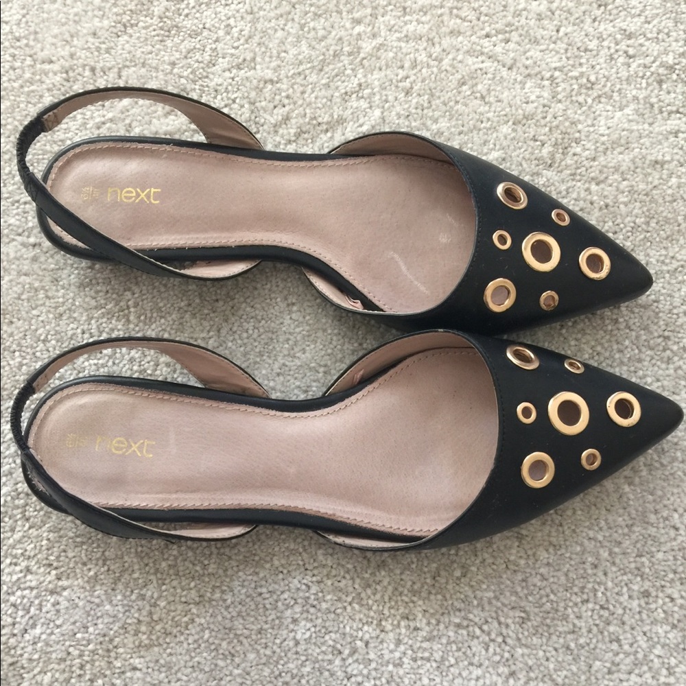 Next flat shoes with sling back